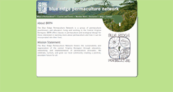 Desktop Screenshot of blueridgepermaculture.net